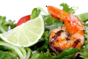 Ensalada de Langostinos a la Parrilla