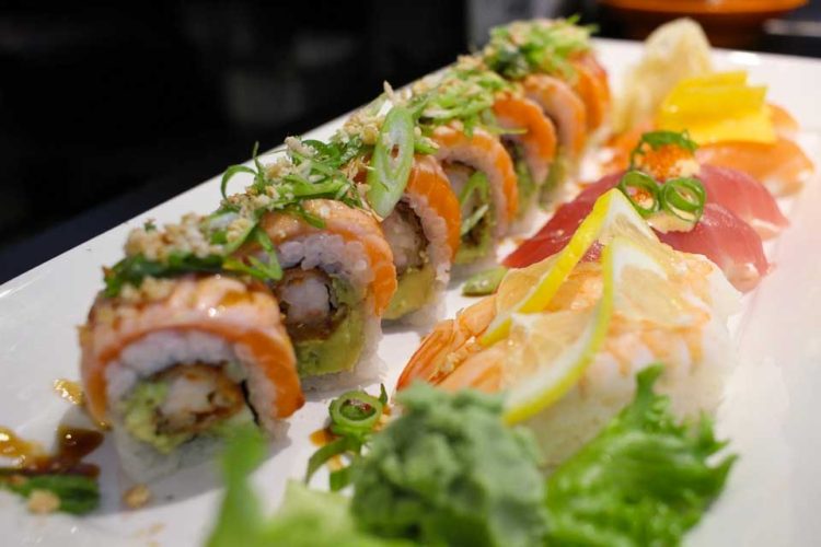 Rollo Tataki de Langostino